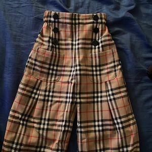 Burberry girls pants size 6